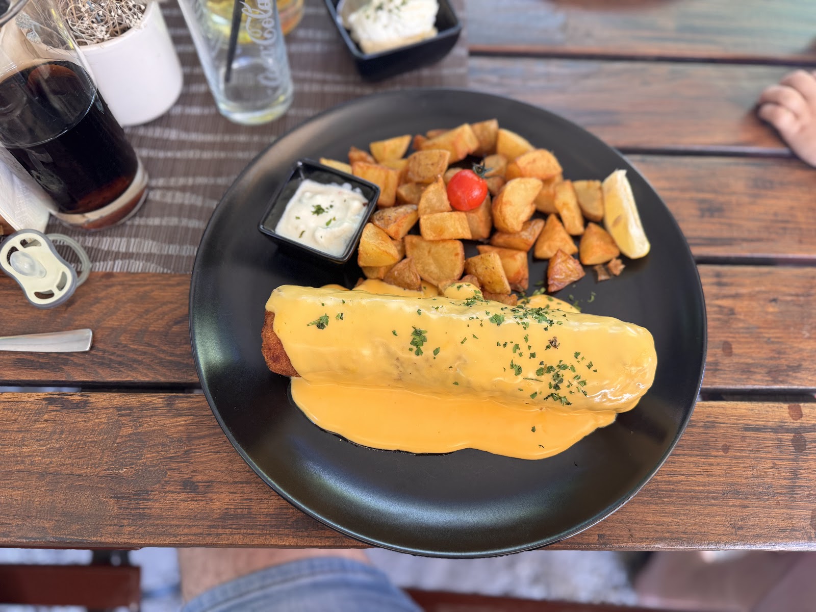 Gericht im Restaurant Balkanika